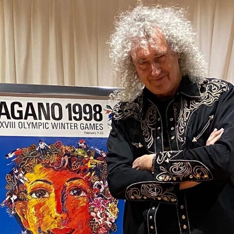 クイーンのブライアン・メイ様が、ご来館されました！